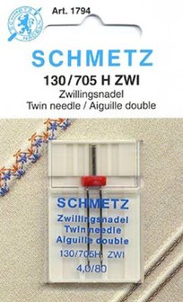 Schmetz universal twin 4.0/80